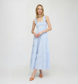 The Goldie Nap Dress - Blue/White Stripe