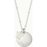 Personalized Birthday Necklace, Sterling Silver