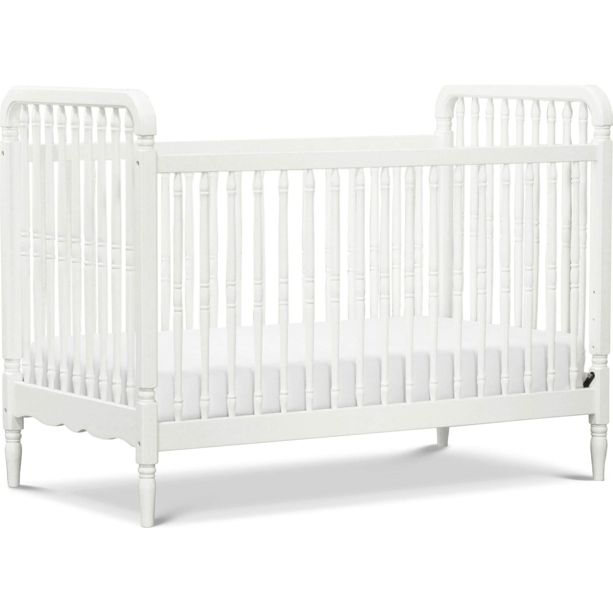 Liberty 3-in-1 Convertible Spindle Crib with Toddler Bed Conversion Kit