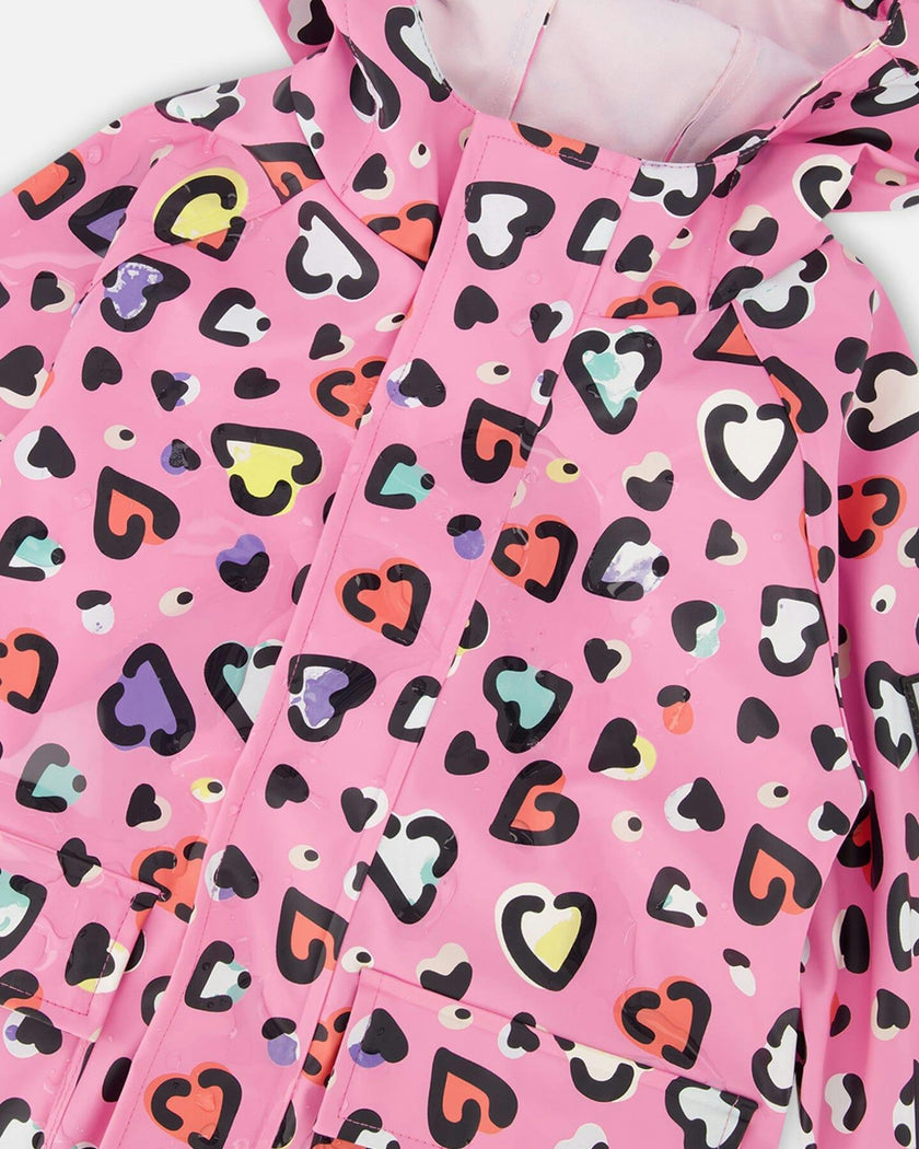 Rain Jacket In Polyurethane