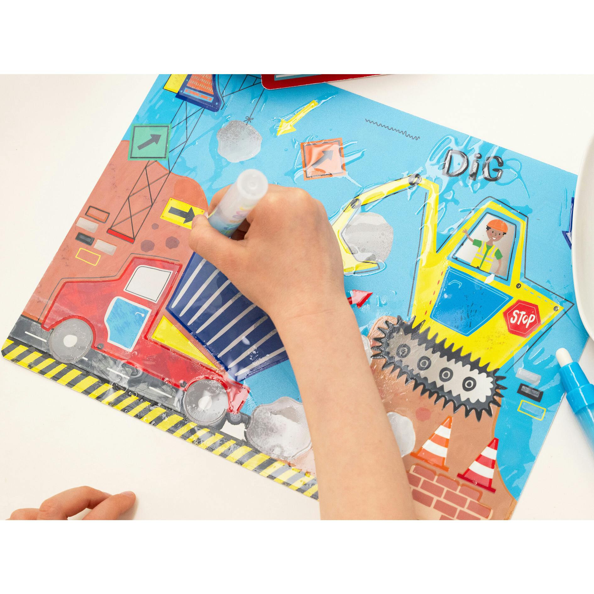 Magic Water Placemats - Construction