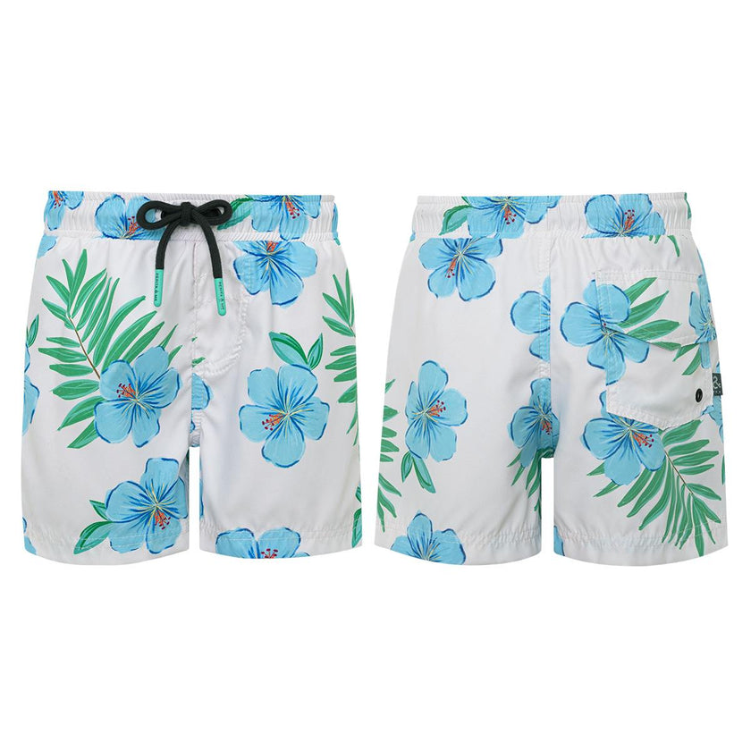HIBISCUS AZUL ARENA - SWIMSHORTS