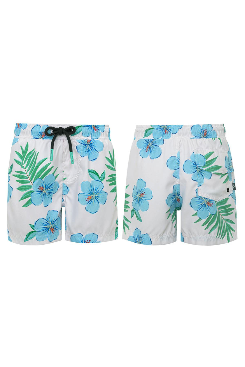 HIBISCUS AZUL ARENA - SWIMSHORTS