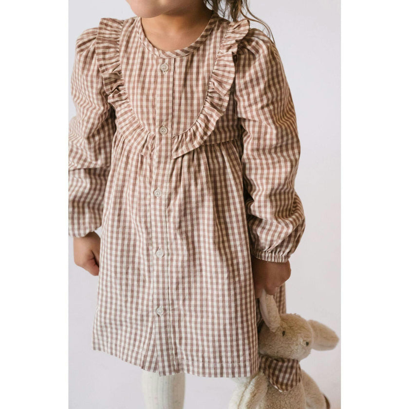 Gingham Dress, Pink