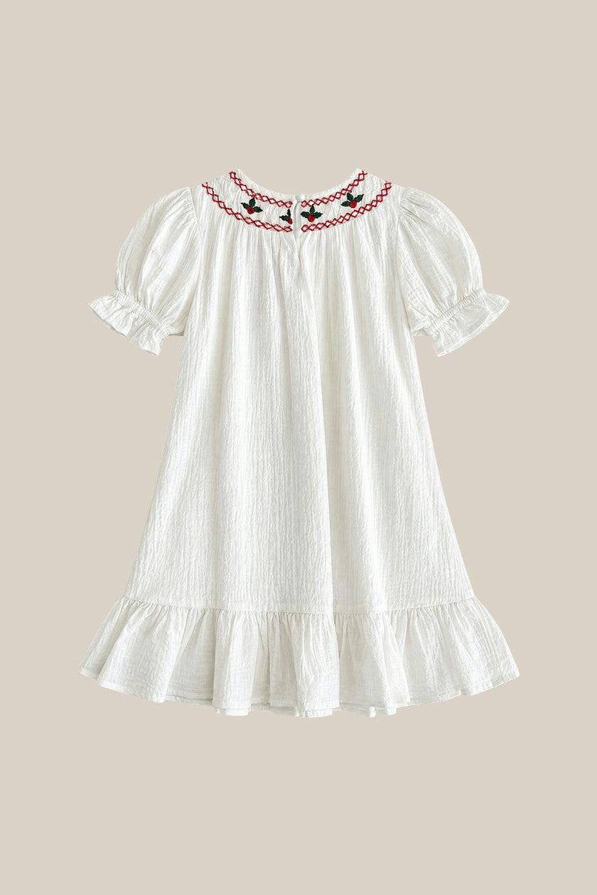 Mini Martha Dress in White