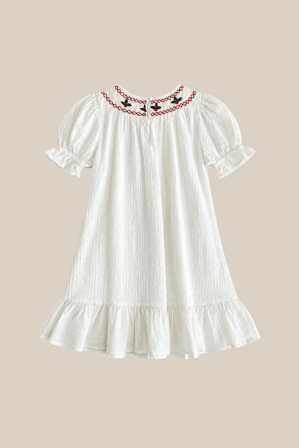 Mini Martha Dress in White