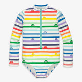 Kids Sesame Street one-piece rash guard