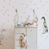 White Ducks Return To Innocence Wall Decal Set