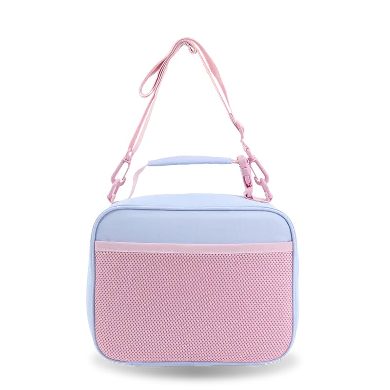 Cornelia Backpack with Lunch Bag and Pencil Case in Baby Blue