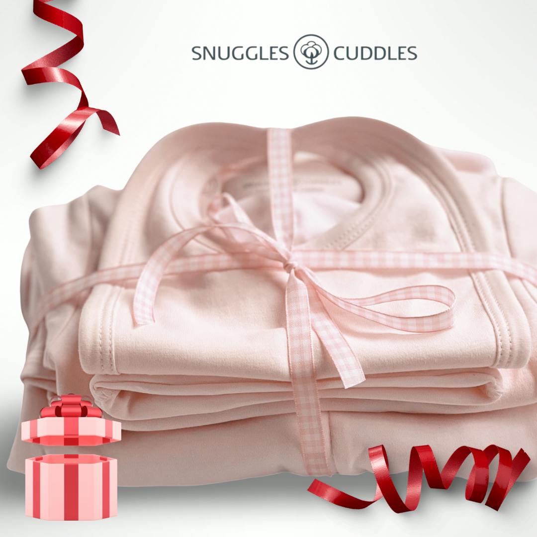 Pima Cotton 5 -Piece Layette Set | Hypoallergenic Baby Gift Set