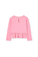 Pink Scamper Long Sleeve T-shirt