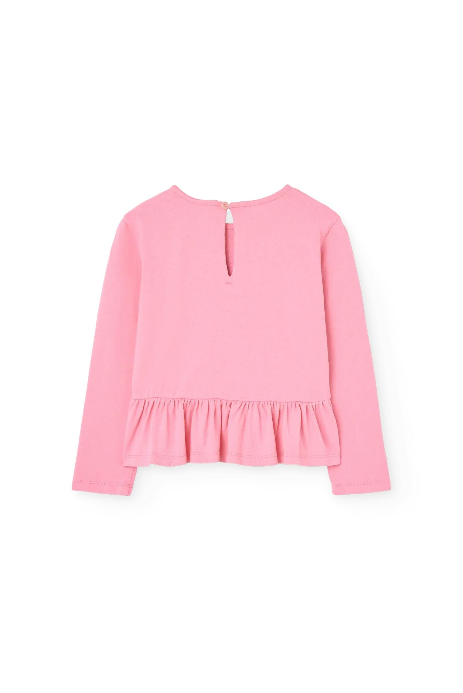 Pink Scamper Long Sleeve T-shirt