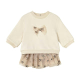 Newborn Girl Tulle Skirt and Sweatshirt Set