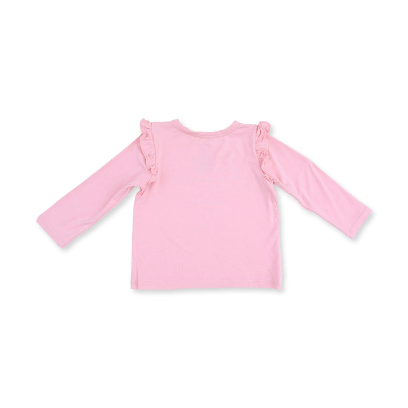 Megan's Bowtiful Hockey Stripe - Ruffle Tee and Baby Bells