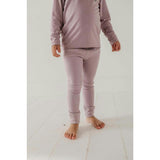 Ribbed Leggings Dusky Orchid