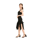 Black Elliston Bow-Tail Dress