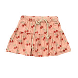 Girl's Skort in Cherries