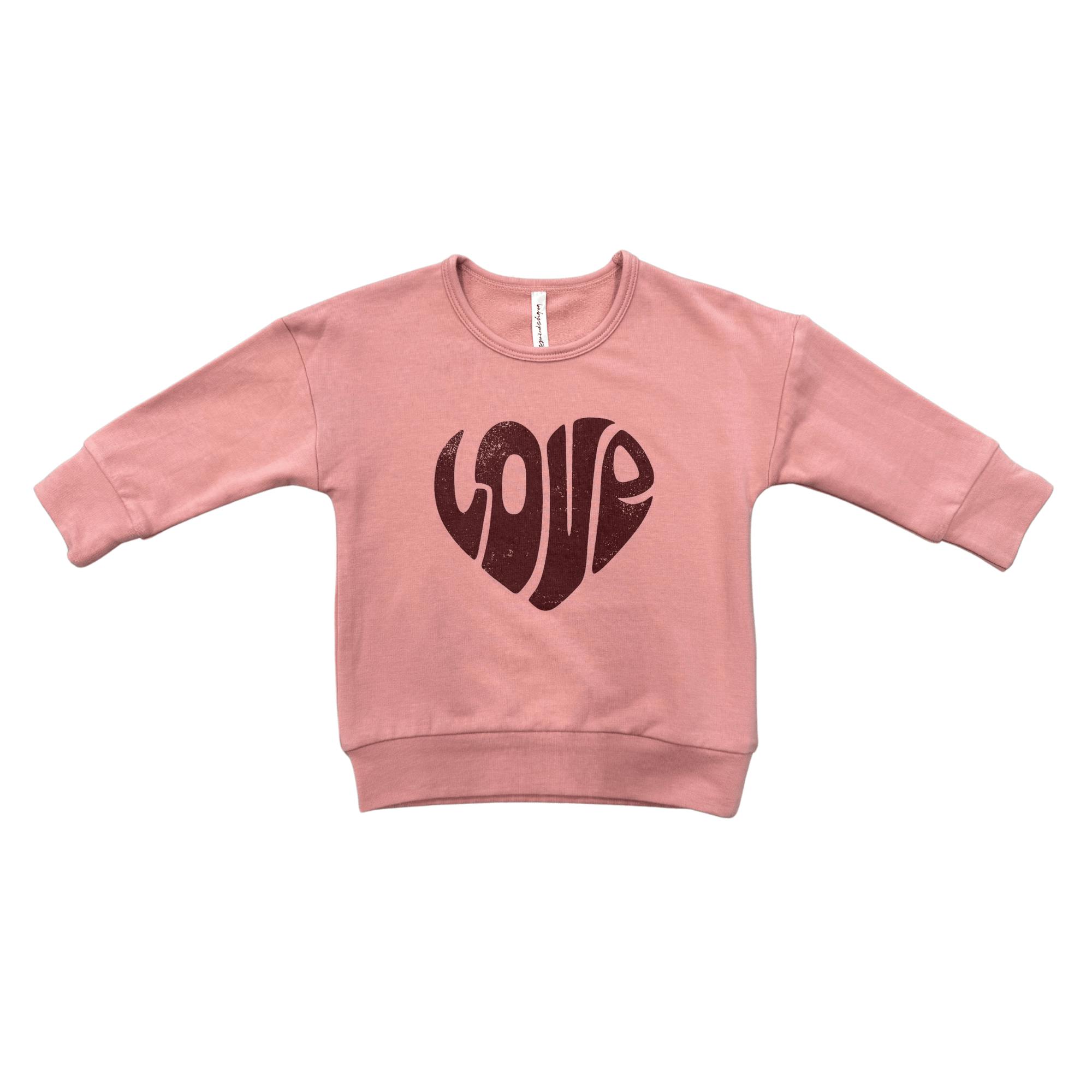 Girl's Drop-Shoulder Pullover