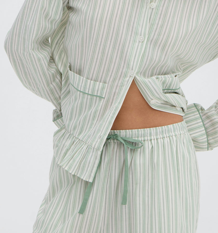 The Marnie Pajama Set - Andrew Stripe
