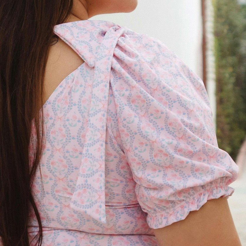 Sailor One Piece in Raquel Pink Floral