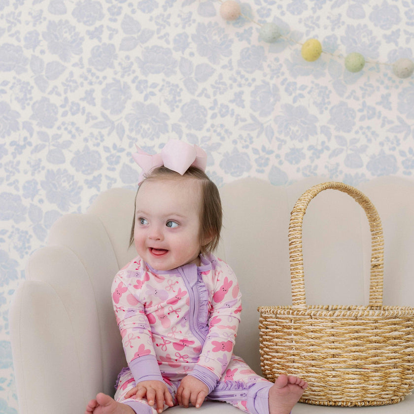 Sweet Bunny Bamboo Ruffle Romper