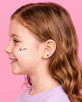Girly Stick On Earrings - 65 sets, 130 pieces