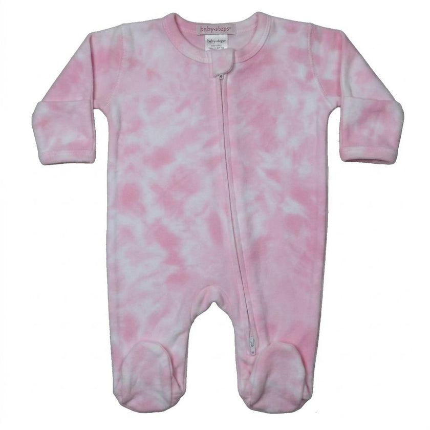 Tie Dye Footie - Leah