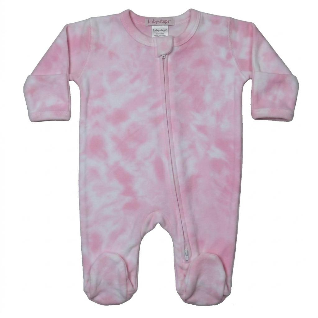 Tie Dye Footie - Leah