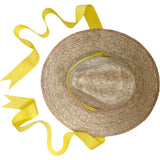 Little Girls Zinnia Long Grosgrain Ribbon Sun Hat