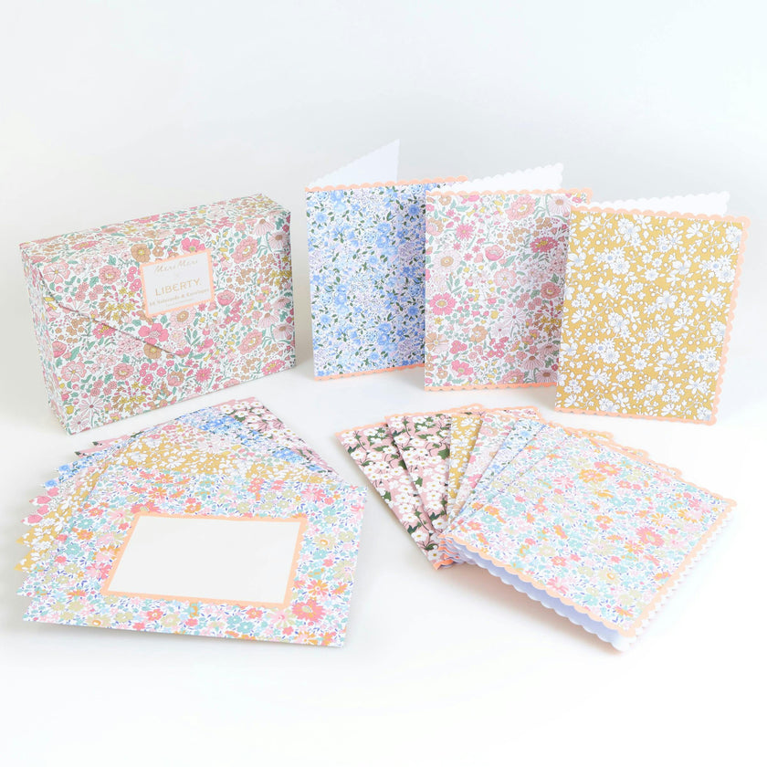 Meri Meri x Liberty Boxed Notecards