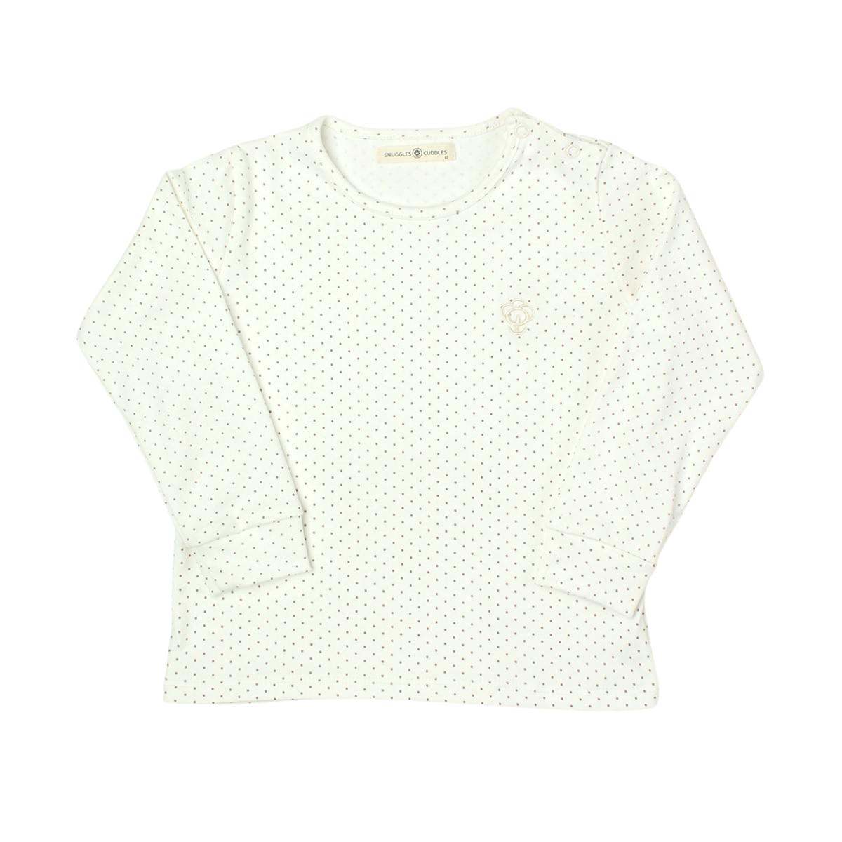 Boy Polka-Dot Pajama Set in Pima Cotton
