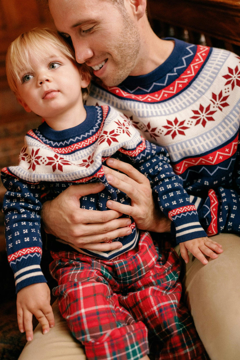 Baby Boys Oliver Pants in Christmas Cheer Plaid