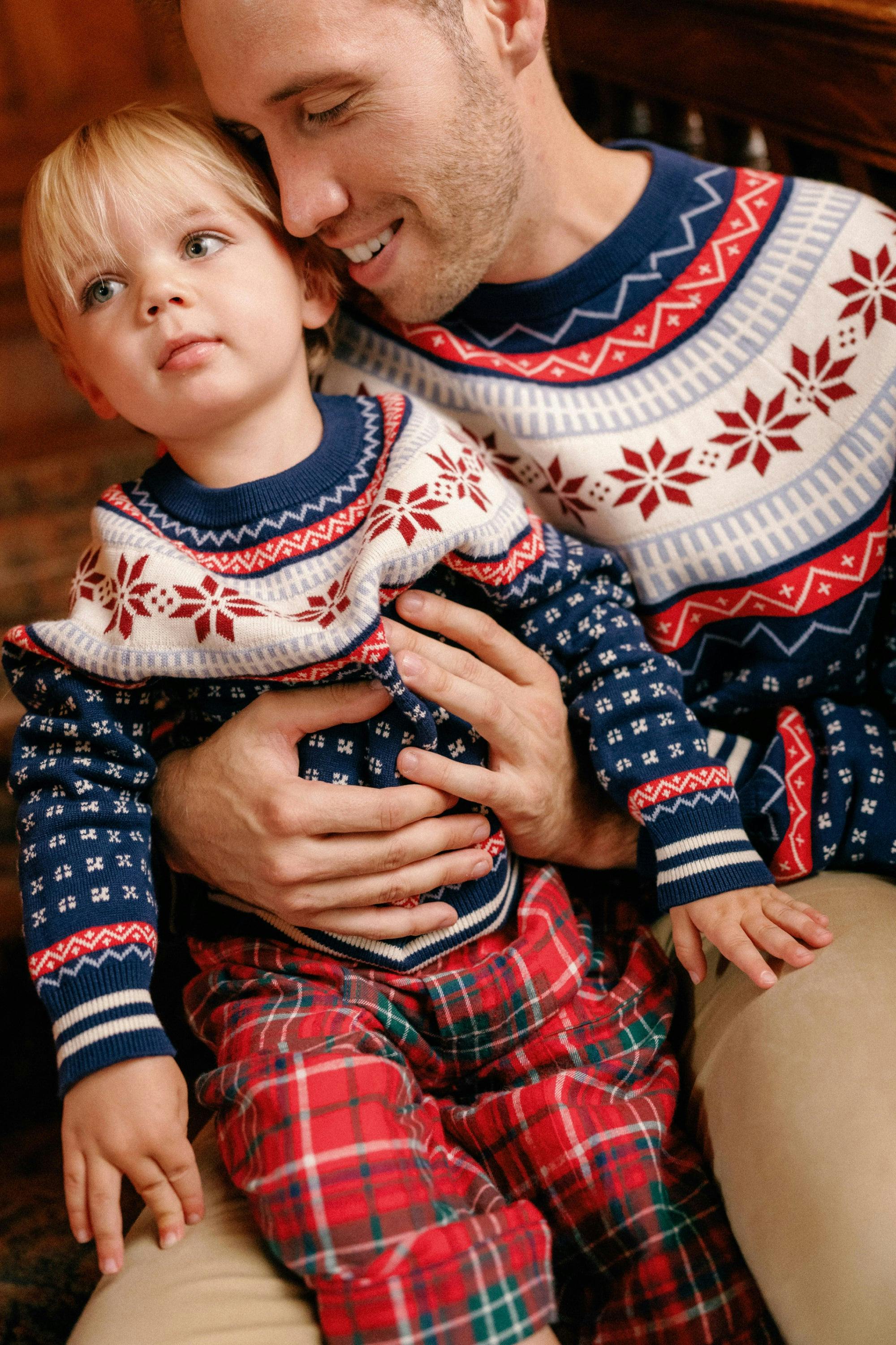 Baby Boys Oliver Pants in Christmas Cheer Plaid