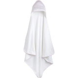 Hooded Towel - Pink Stripe