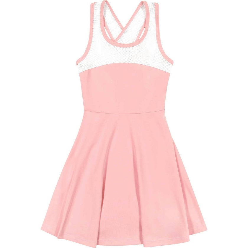 Naomi Criss-Cross Sport Dress, Pink