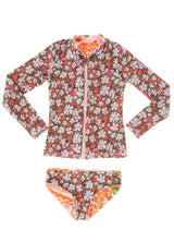 Maaji Floral Groove Cherish Girls Rashguard Set