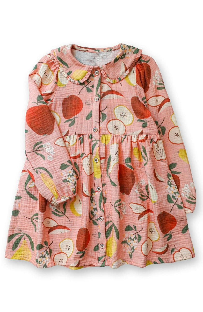 Pink Lady Dolly Shirt Dress