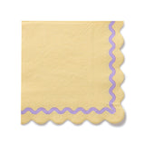Rainbow Ric Rac Assorted Lunch Napkins (20 count)