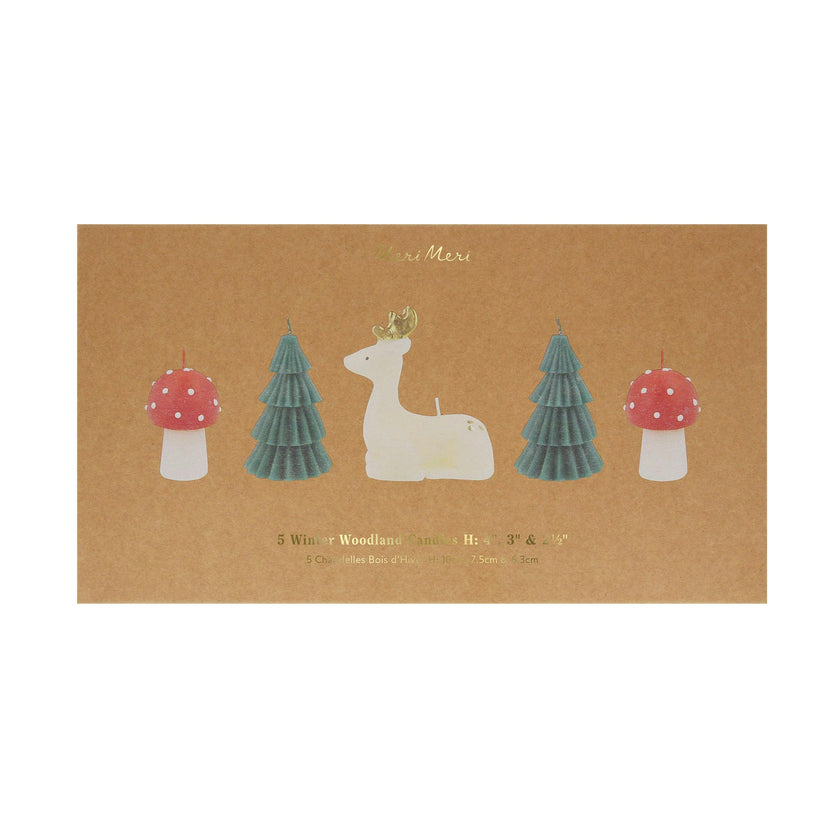 Winter Woodland Candles