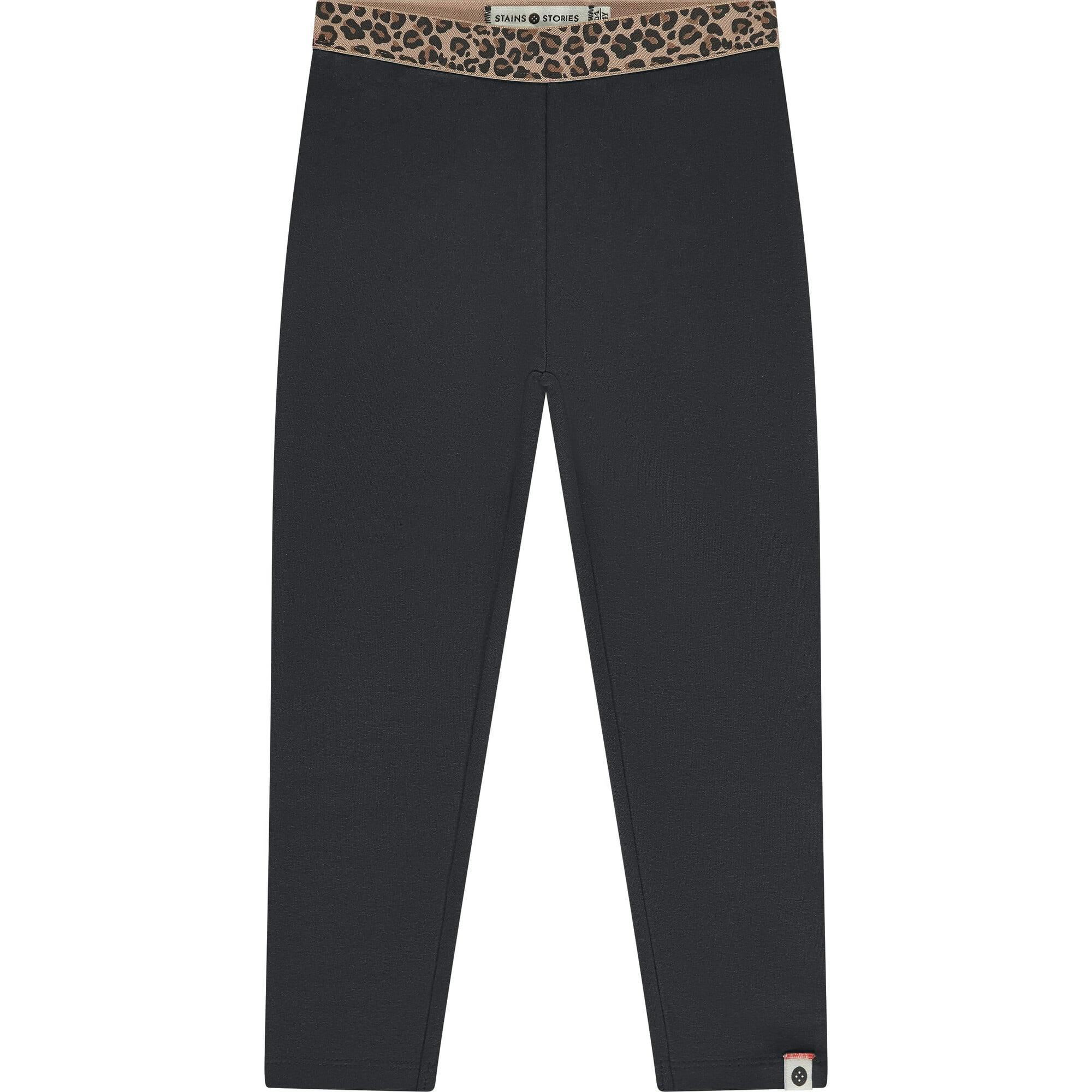Leopard Waistband Leggings