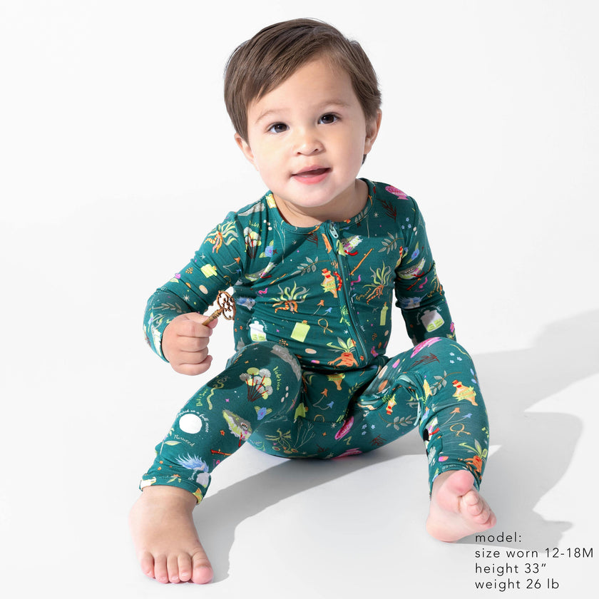 Mandrakes Potions & Herbs Bamboo Convertible Footie