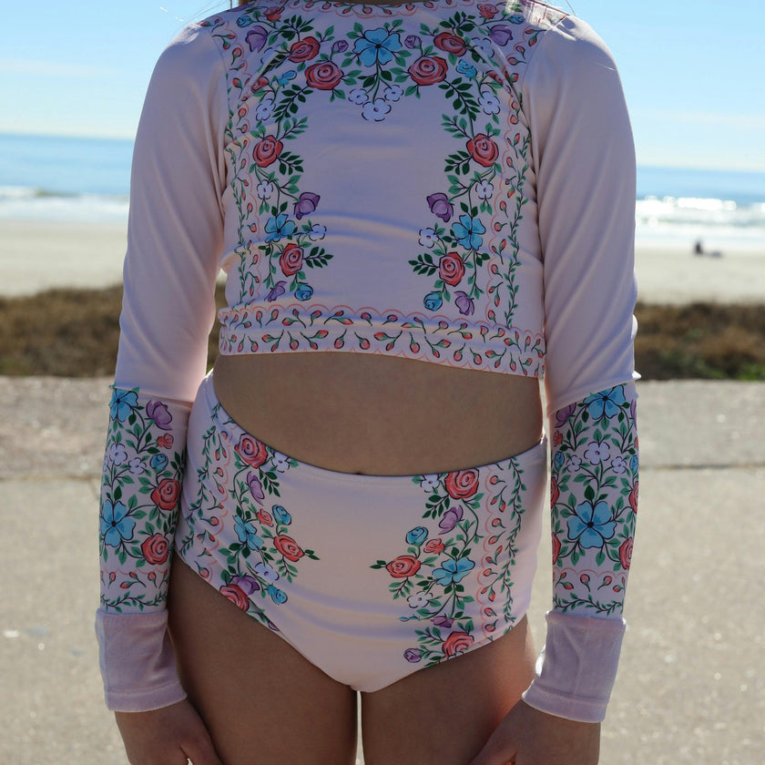 French Riviera Two Piece Long Sleeve