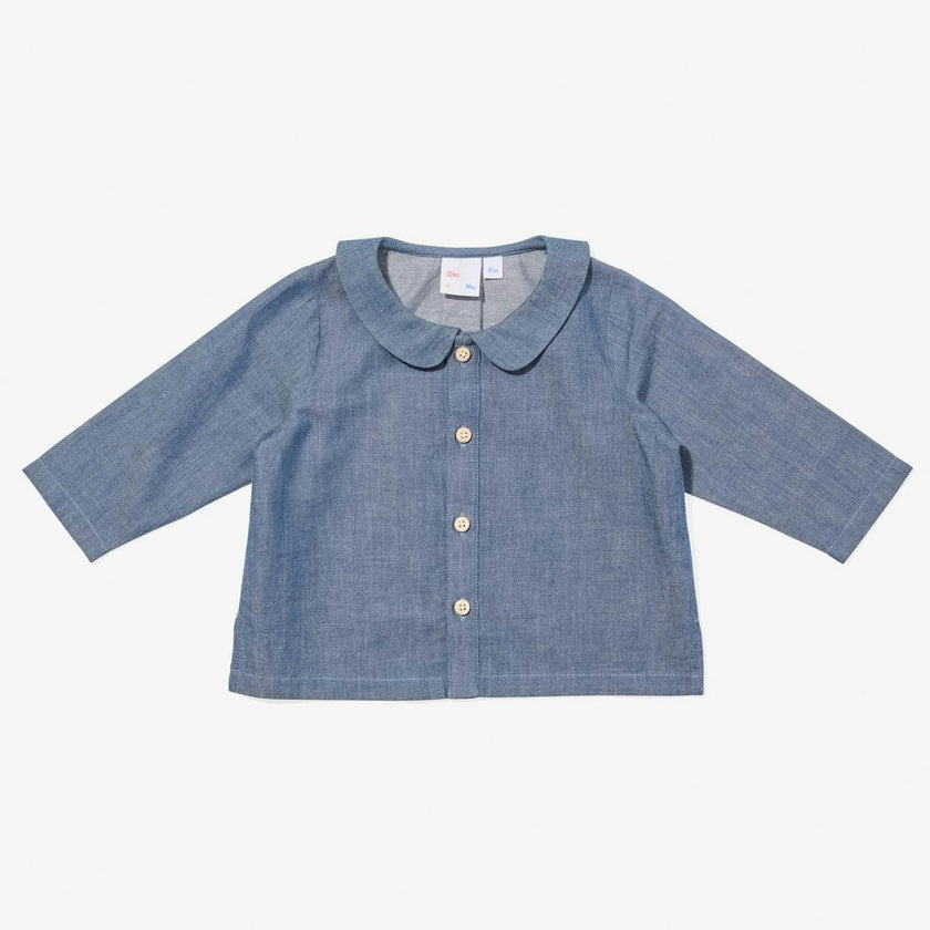 Jefferson Baby Shirt, Denim