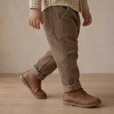 Organic Corduroy Pants - Brown