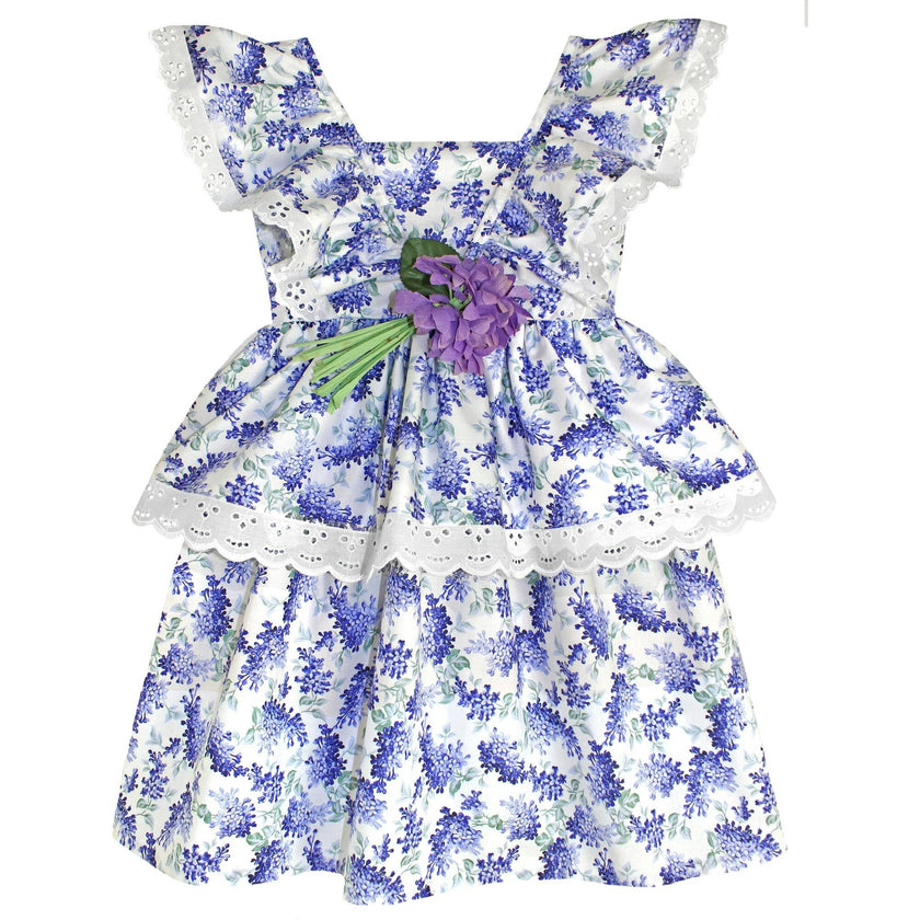 Lilac Blossom Dress, Florals