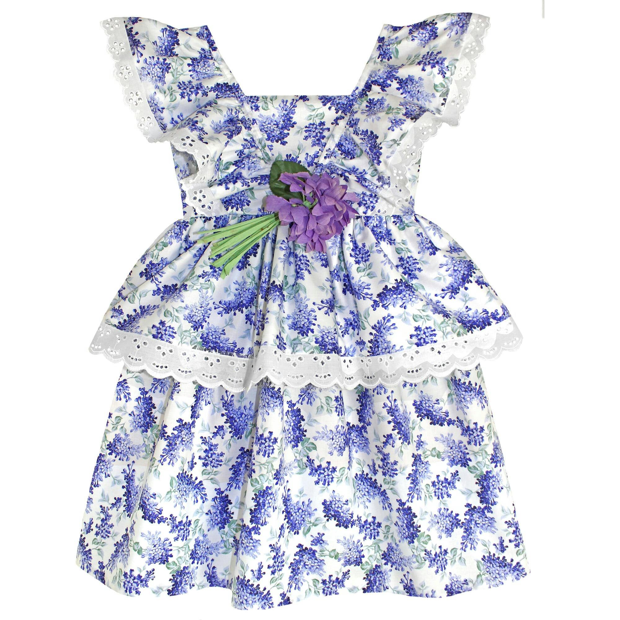 Lilac Blossom Dress, Florals