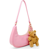 Teddy Charm Shoulder Handbag