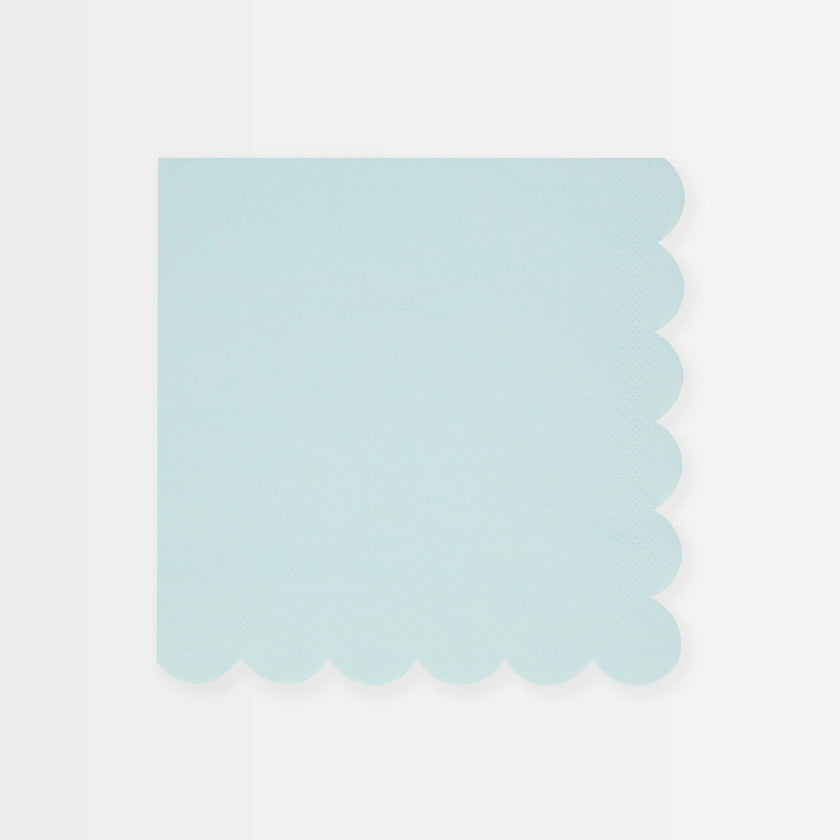 Summer Sky Blue Large Napkins
