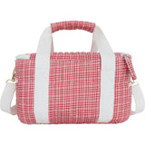 Poppy Gingham Coated Cooler Bag