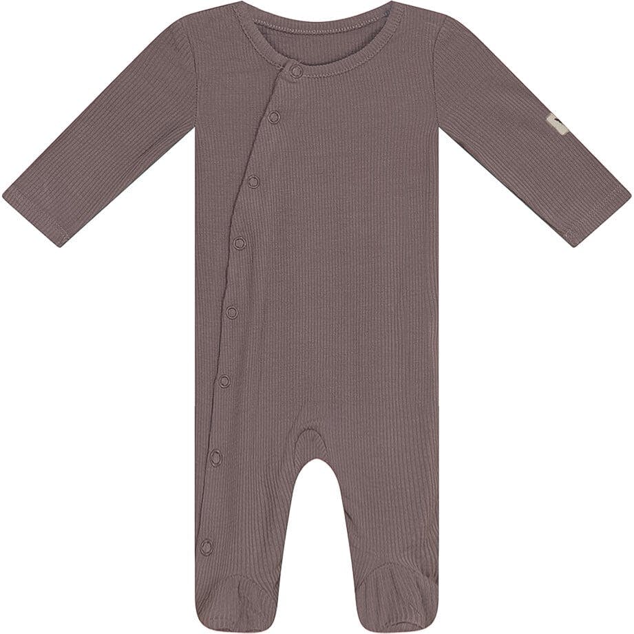 Rib Onesie Dark Almond